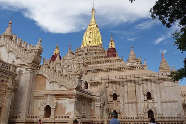 Ananda temple is the most beautiful temple in bagan