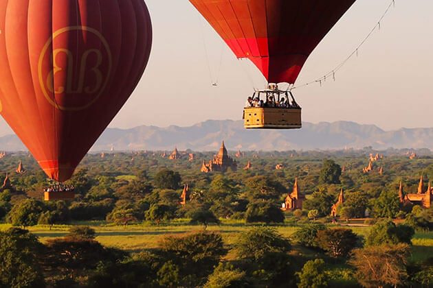 Bagan Morning Hot-Air Balloon
