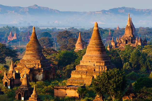 Bagan - land of 3000 pagodas is one of the best destination for myanmar river cruise