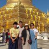 Colorful Myanmar river cruise