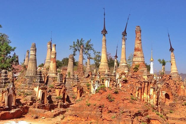 Indein Village - a fascinating attraction for burma cruise
