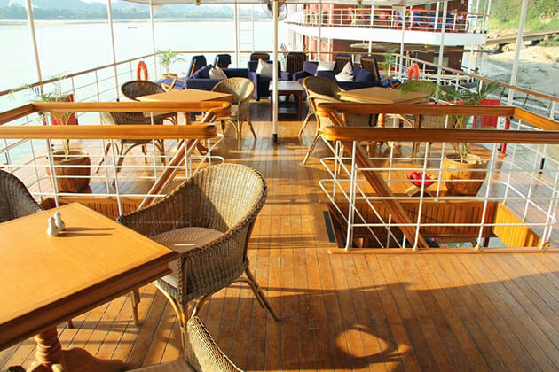 RV Kha Byoo Pandaw Cruise upperdeck