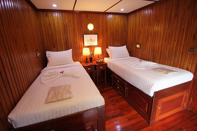 RV Orient Pandaw stateroom