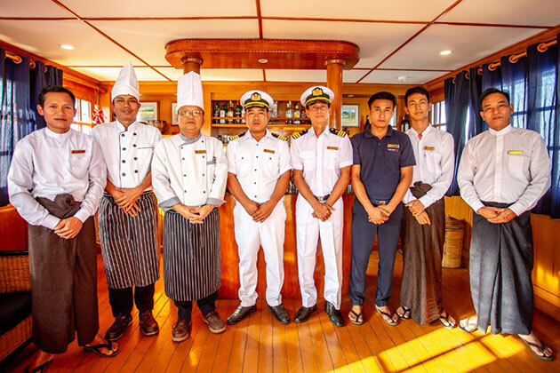 Rv Kalay pandaw cruise ship crew member