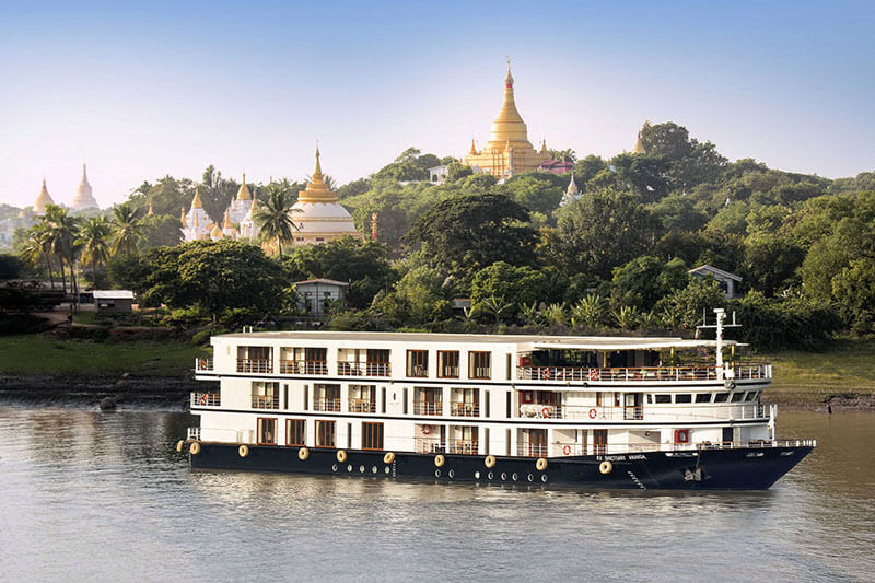 Sanctuary ananda cruise - great cruise ship for myanmar river cruise