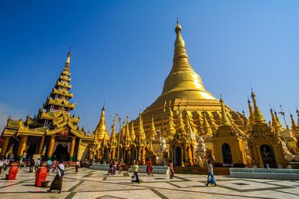 Shwedagon Pagoda highlight of myanmar cruise trip