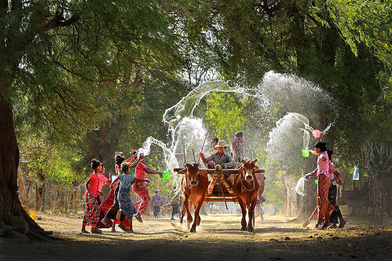 Thingyan Myanmar Water Festival - Highlight of Burmese New Year