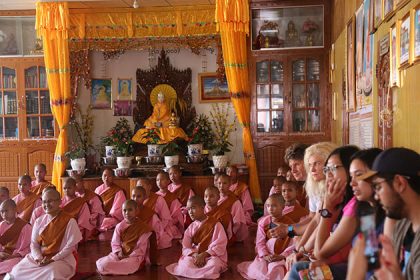 nunnery school in inle lake - attraction for myanmar luxury cruises