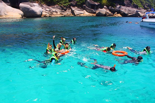 snorkeling in Nyaung Oo Phee Island